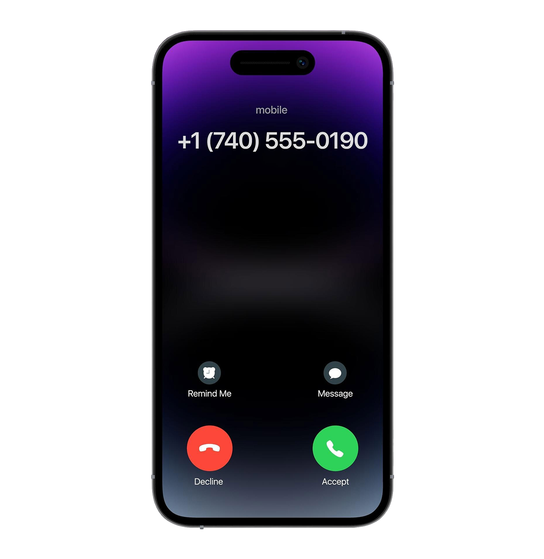 The call comes in